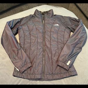 Womens The North Face iridescent jacket size S